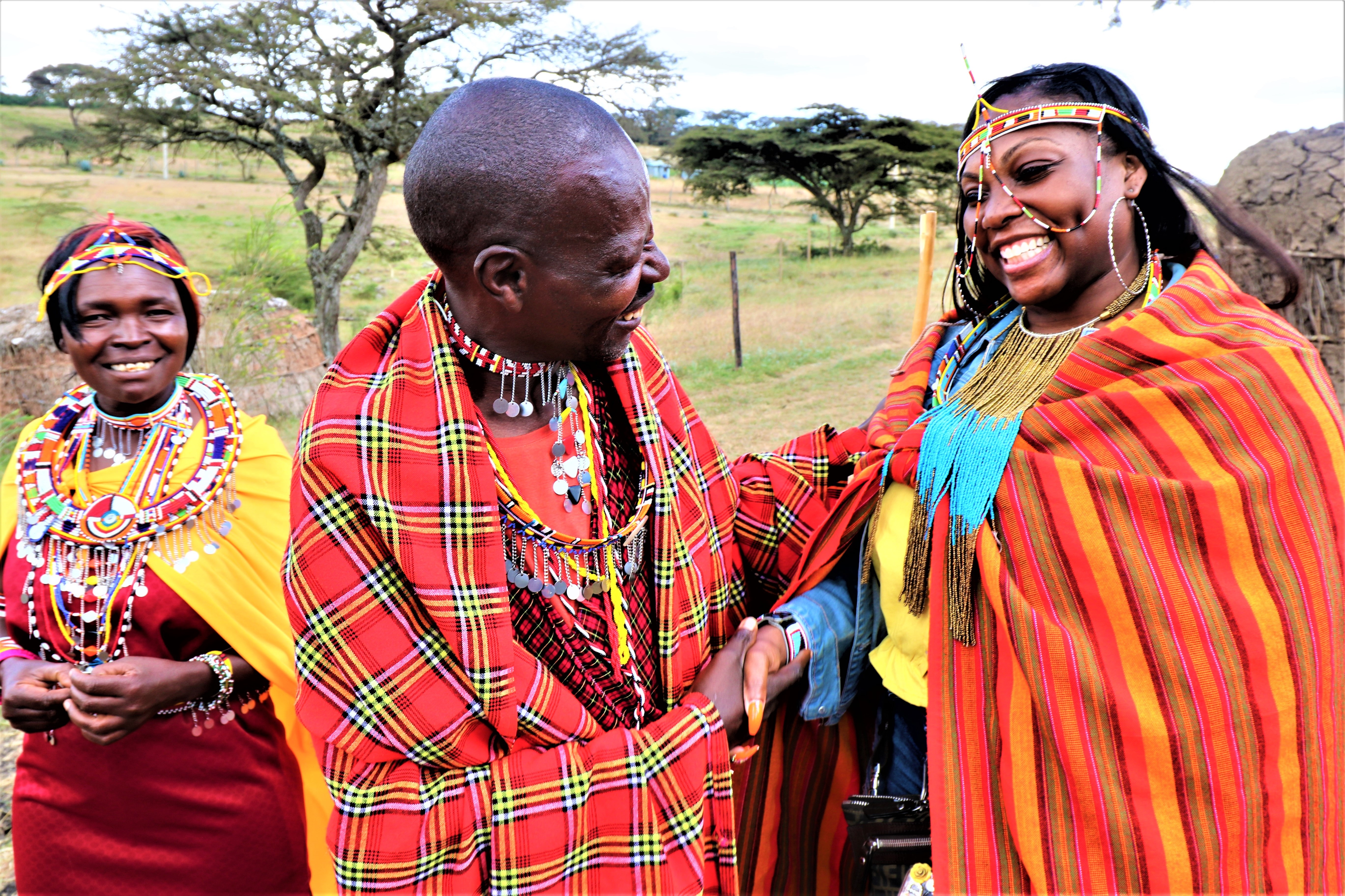 How To Style The Maasai Shuka into different outfits Step by Step//PART 2 