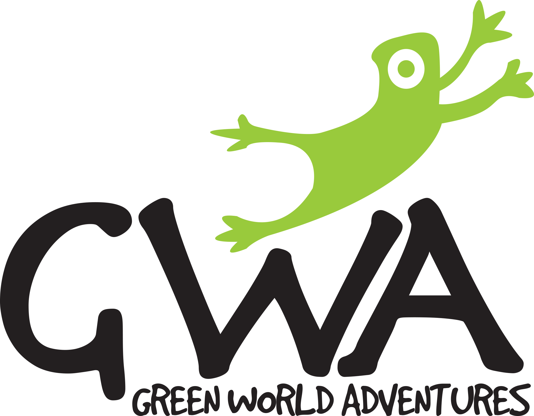 Green World Adventures logo