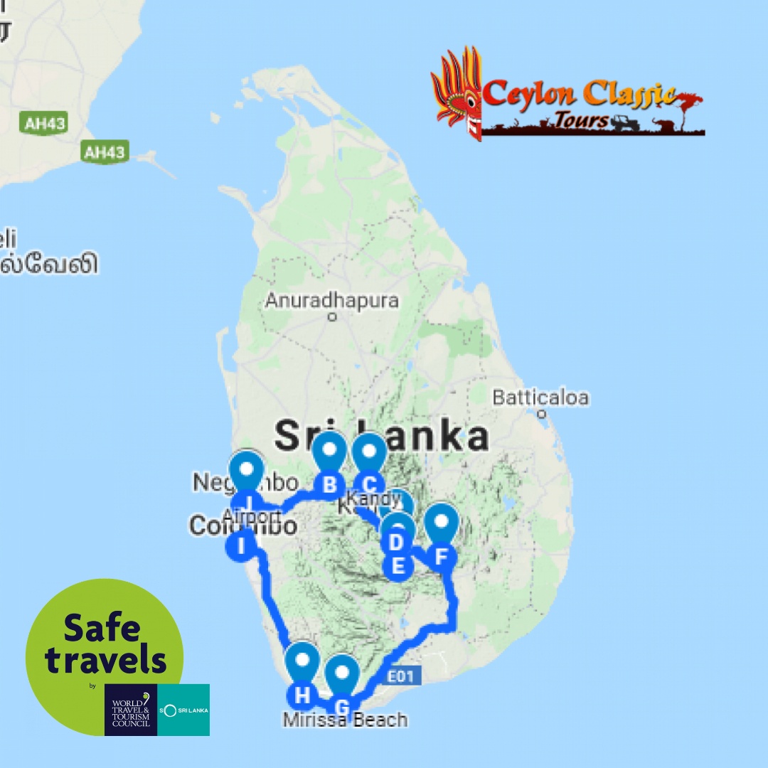 8-Day Sri Lanka Classic Tour