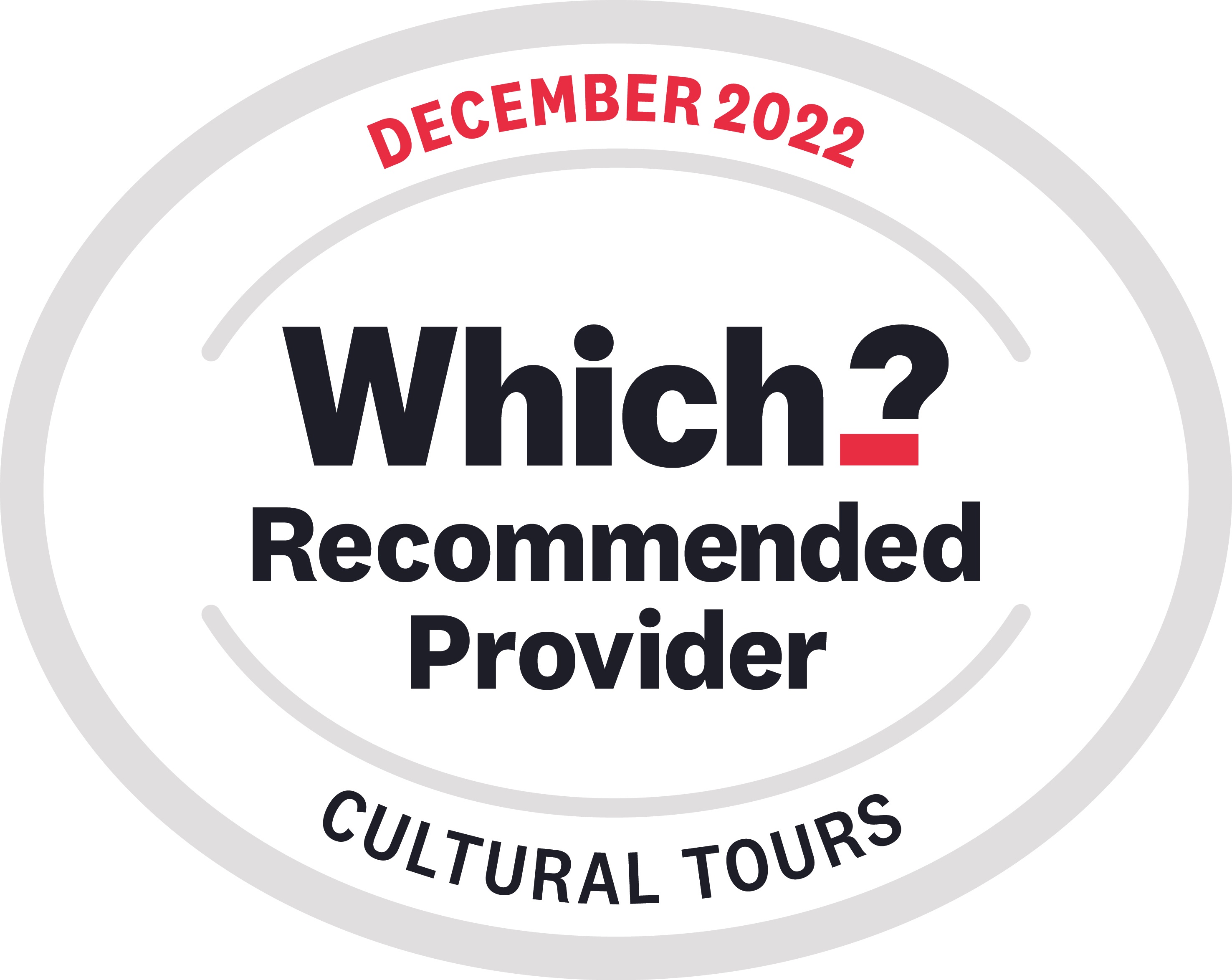 Which? Recommended Provider for Cultural Tours 2022