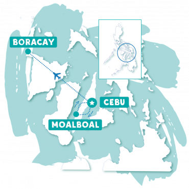 tourhub | TruTravels | Philippines East | Tour Map