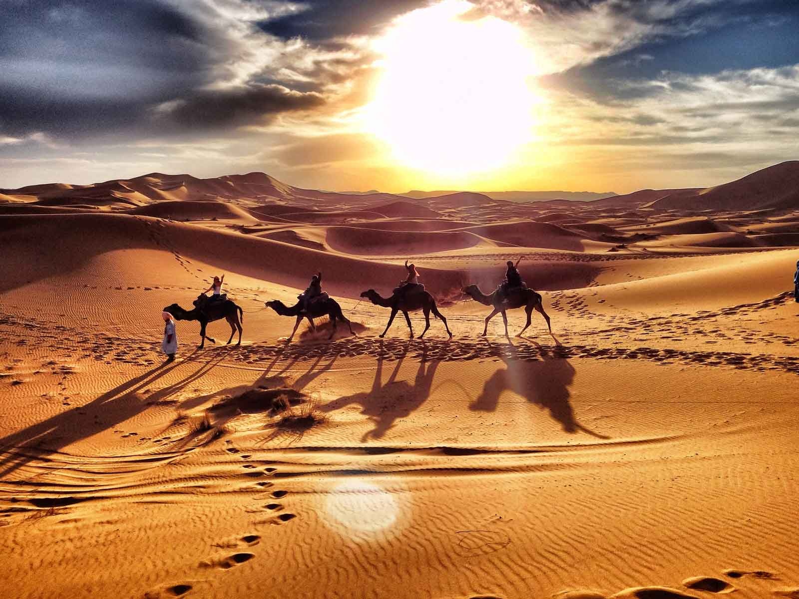 tourhub | Discover Morocco Tours | 4 Days 3-Nights Sahara Desert Trip From Marrakech | Tour Map