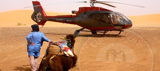 tourhub | Voyagiste Maroc | Luxury Helicopter Tour From Marrakech To Erg Chigaga Desert 2 Days 