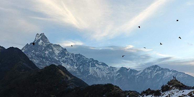 tourhub | Himalayan Sanctuary Adventure | Mardi Himal Trek | Tour Map