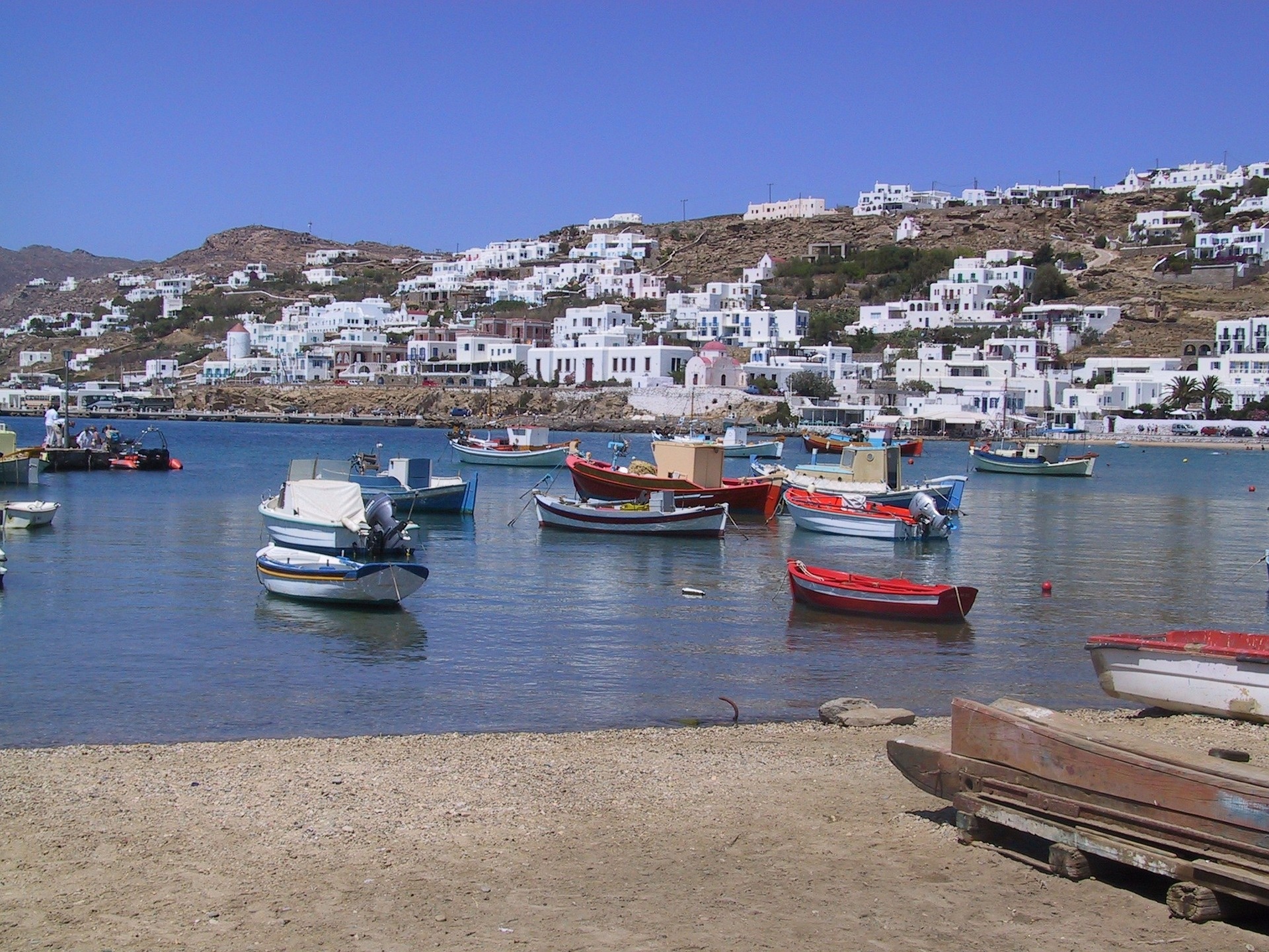 tourhub | Daily Tours from Athens | From Athens: 3-Day Trip to Mykonos & Santorini with Lodging 