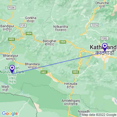 tourhub | Holidays At | 6 Days Nepal Tour | Tour Map