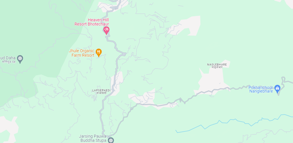 tourhub | Alpinist Club | Nagarkot Sunrise Trek | Tour Map