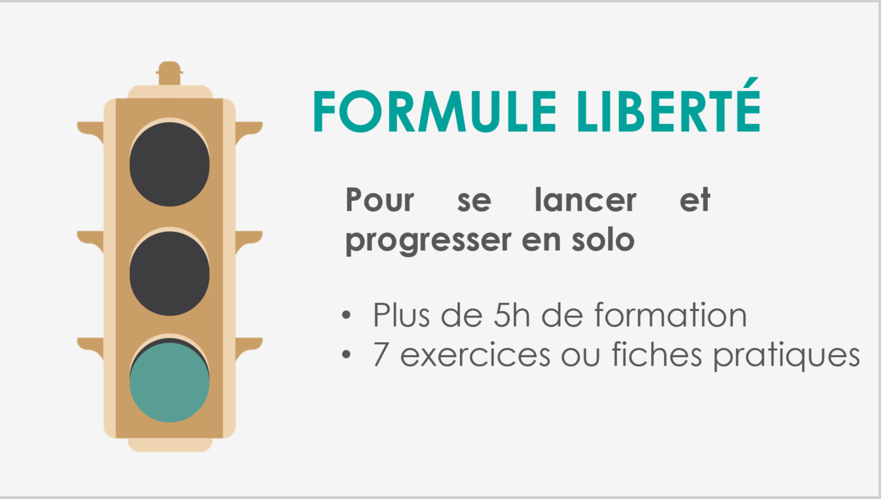 Représentation de la formation : Formation en ligne - LIBERTÉ