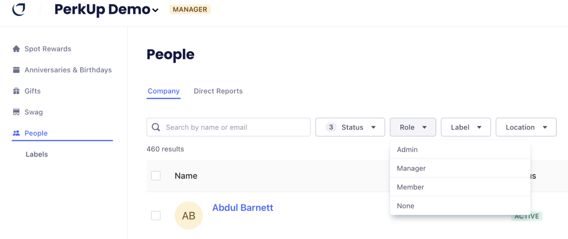 How to manage your employee directory in PerkUp