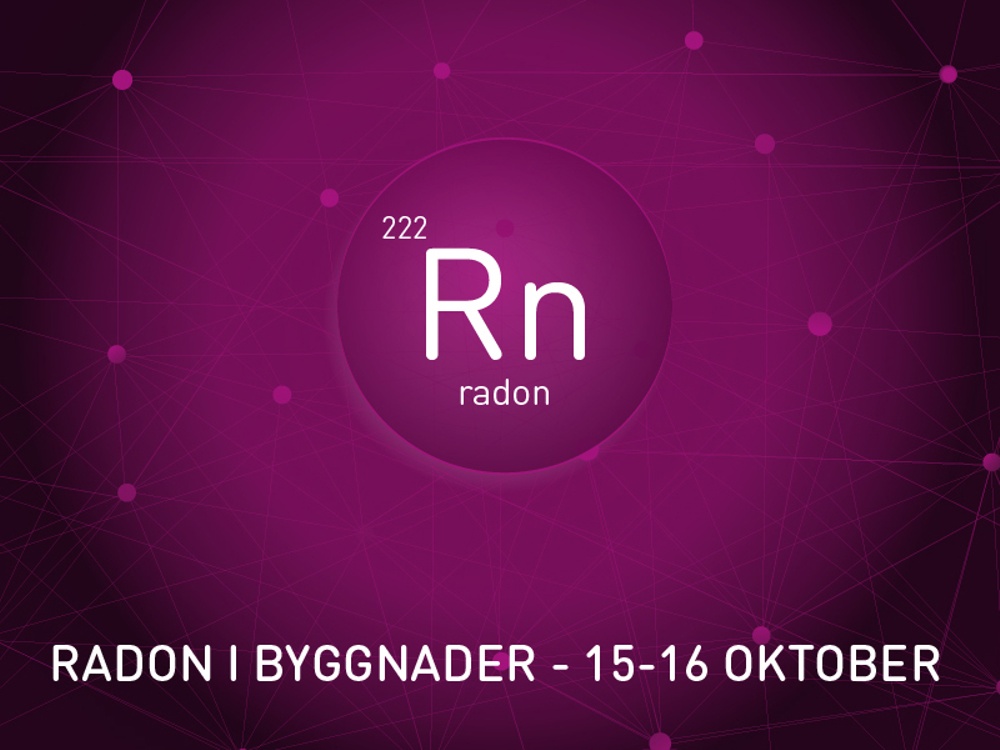 Radon i byggnader, 15-16 oktober