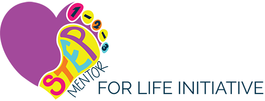 Step 1-2-3 Mentor for Life Initiative logo