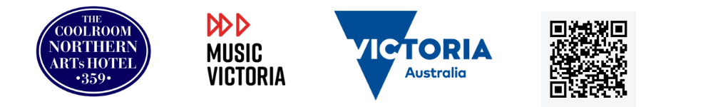 Supported by the Victorian Government through the Community Support Fund and Creative Victoria delivered by Music Victoria.