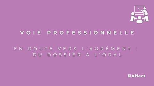 Représentation de la formation : EN ROUTE VERS L'AGRÉMENT DE MJPM INDÉPENDANT / DU DOSSIER À L'ORAL - Dates à venir