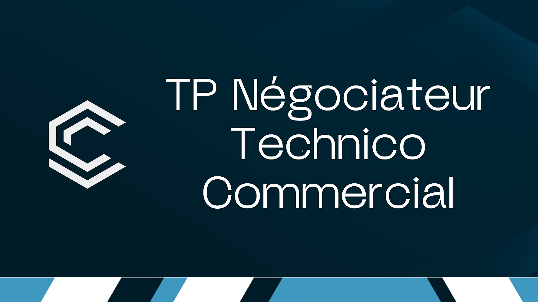 Représentation de la formation : TP - Négociateur technico-commercial 2024