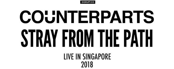 Counterparts & Stray from the Path Live in Singapore 2018