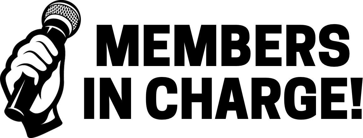 1549MIC: Members In Charge Slate logo