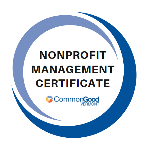 2024 Nonprofit Management Certificate | Common Good Vermont