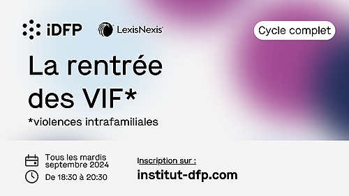 Représentation de la formation : Cycle complet : La rentrée des VIF