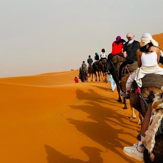 tourhub | Morocco Global Adventures | 3 Day tour from Marrakech to Merzouga desert with camel trek  and back to Marrakech round trip 