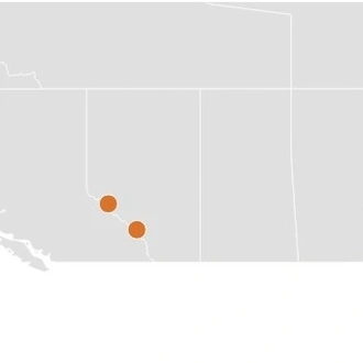 tourhub | The Coyote Trip | 8-Day Canadian West Coast Adventure | Tour Map