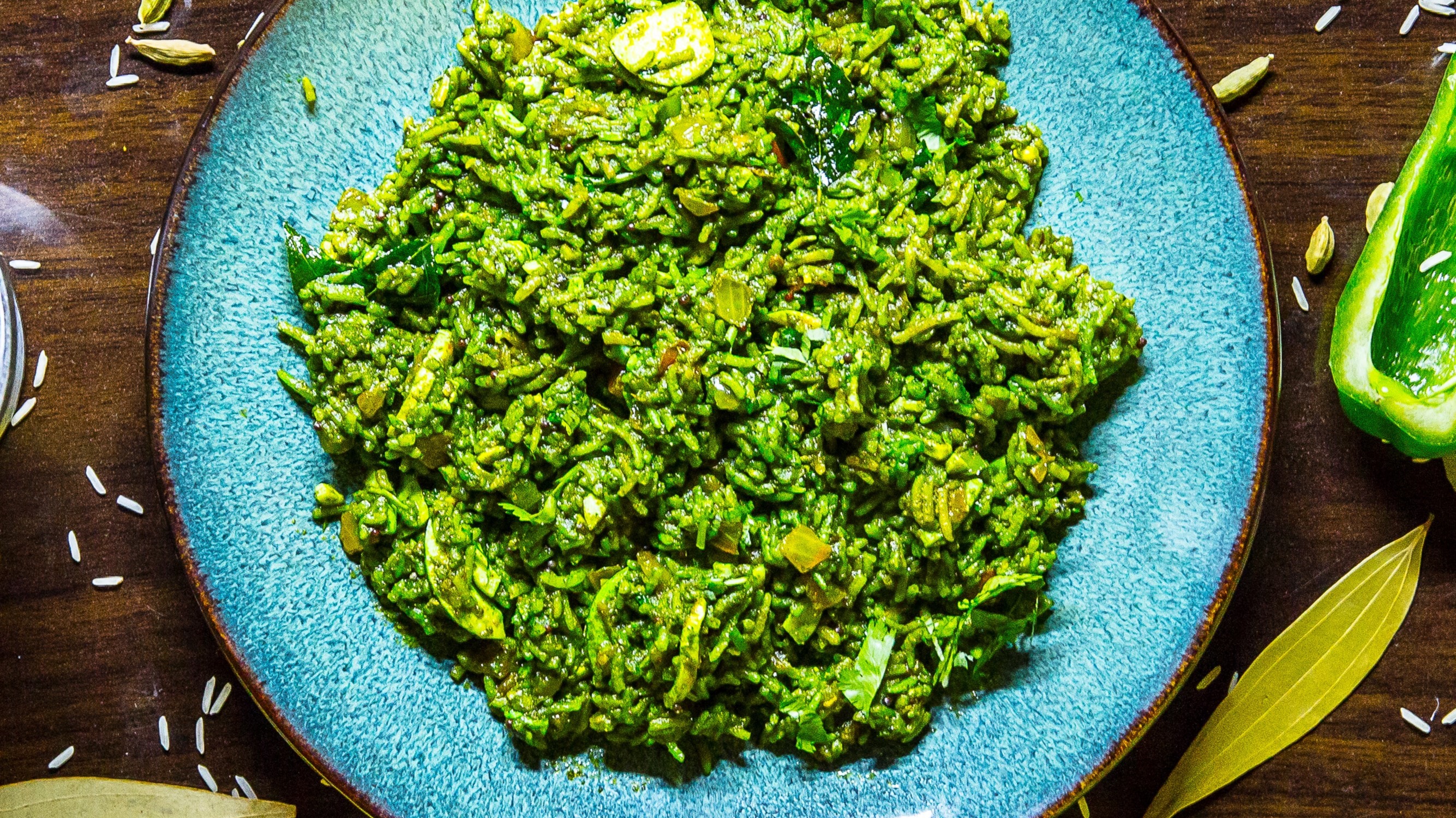 Green Egg Rice