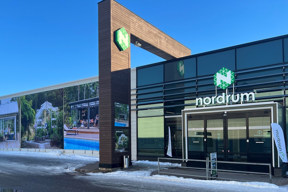 Nordrumin myyntinäyttely sijaitsee Vantaanportissa ja on avoinna arkisin 10-18 ja la 10-16. 
