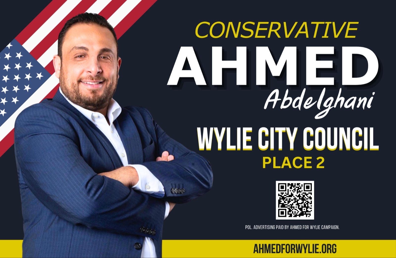 Ahmed for Wylie logo