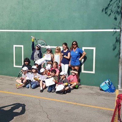 Felicia D. teaches tennis lessons in Malibu , CA