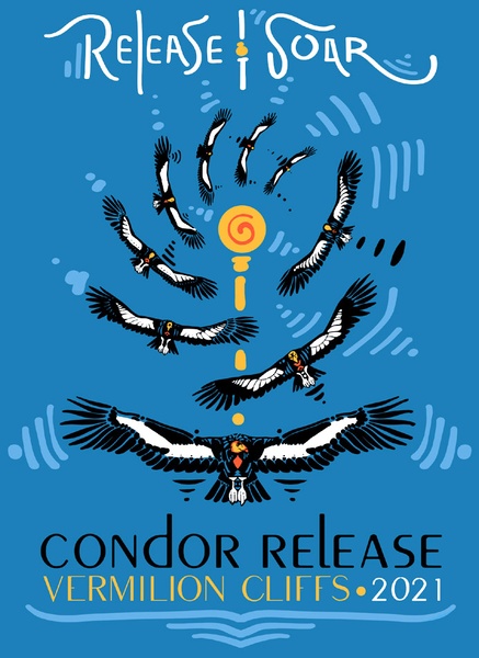 The Peregrine Fund's 26th Annual California Condor Release Custom Ink