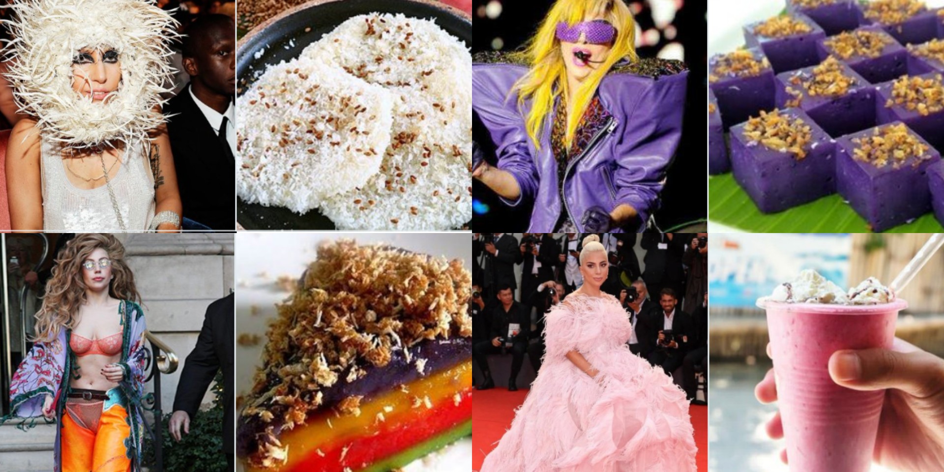Check out Lady Gaga's outfits as Filipino delicacies and snacks