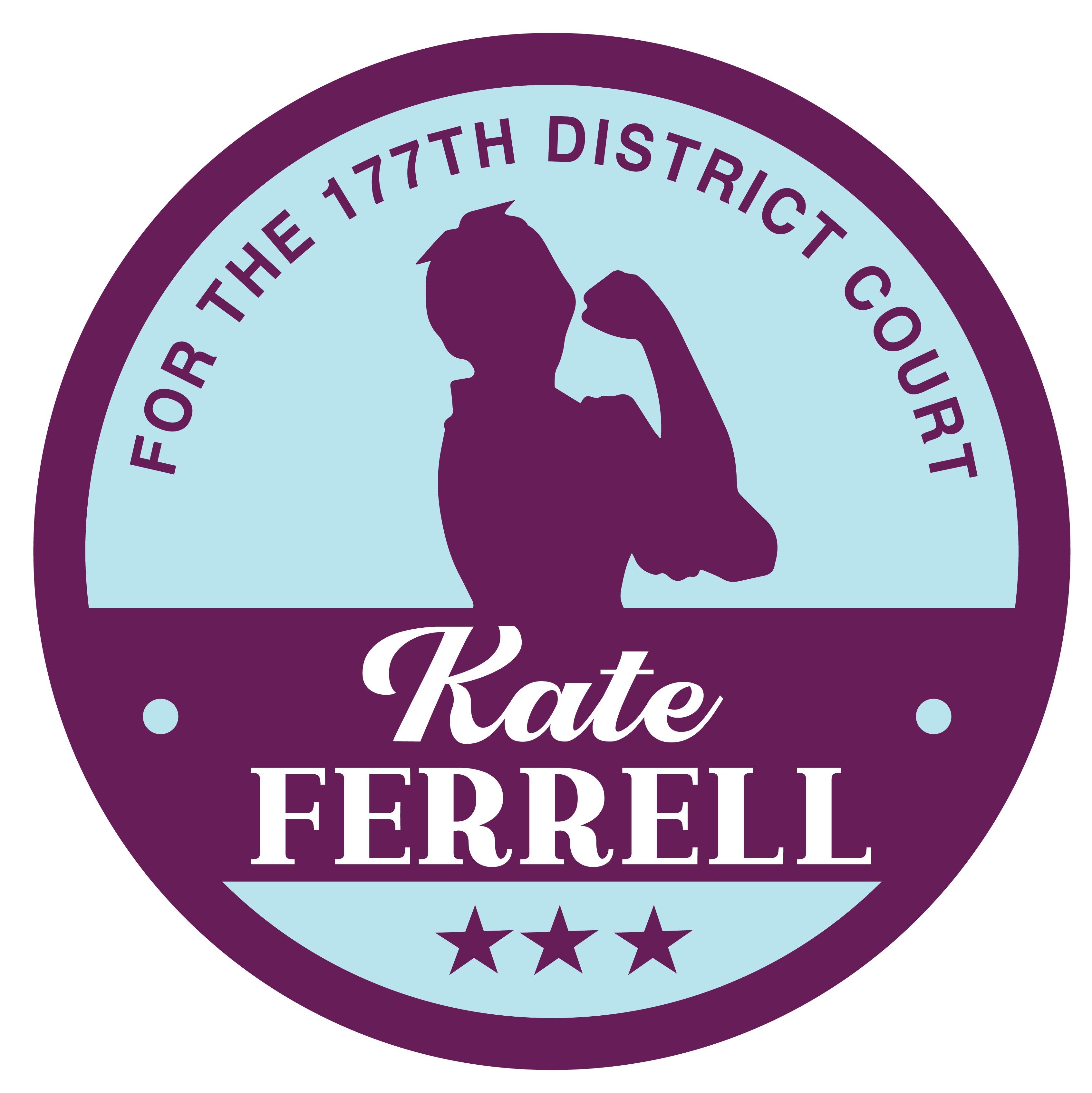 Kate Ferrell for Judge logo