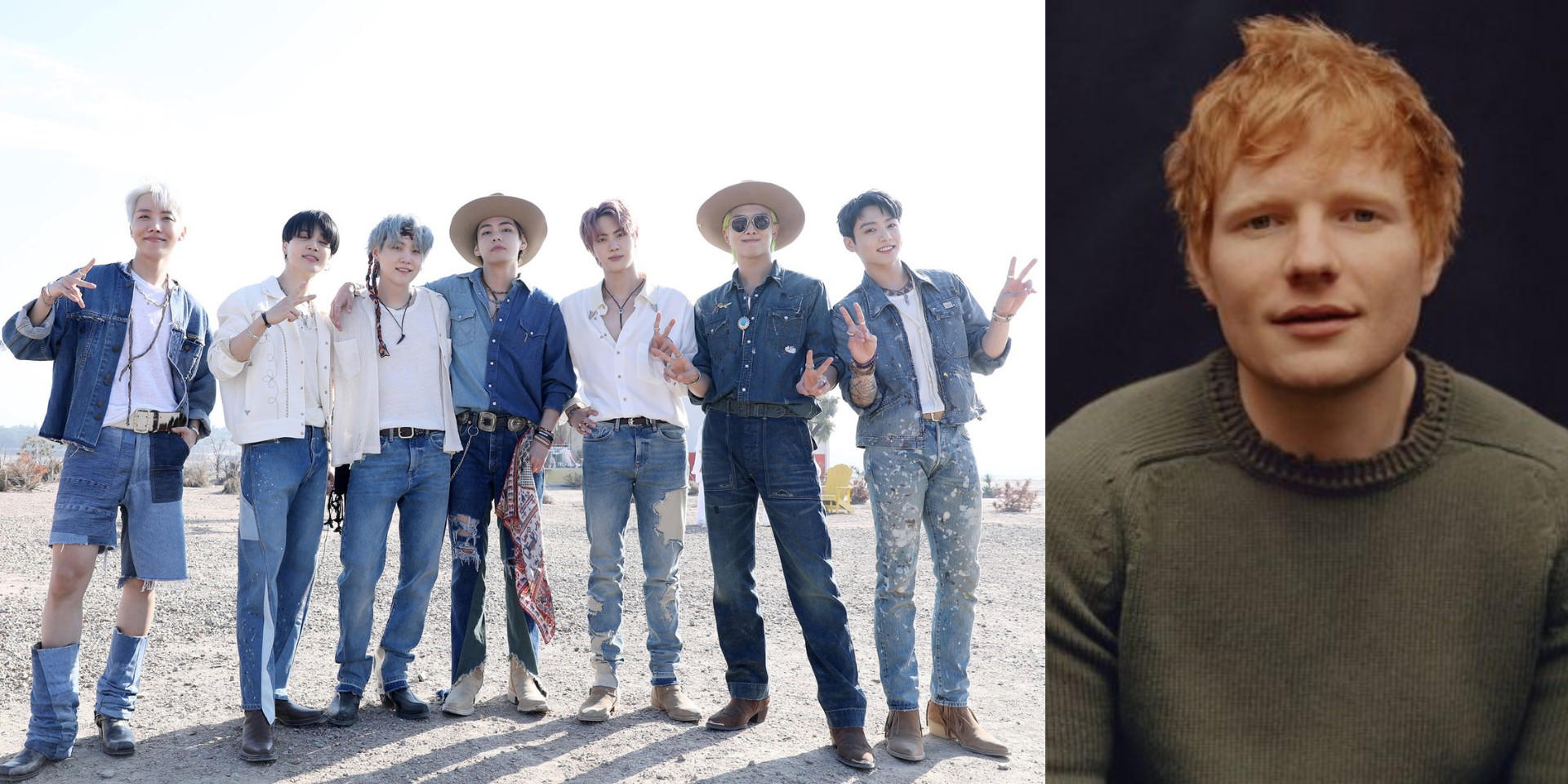 'Permission To Dance' gives BTS fifth Billboard Hot 100 number 1 single, Ed Sheeran's fourth number 1 hit as a songwriter