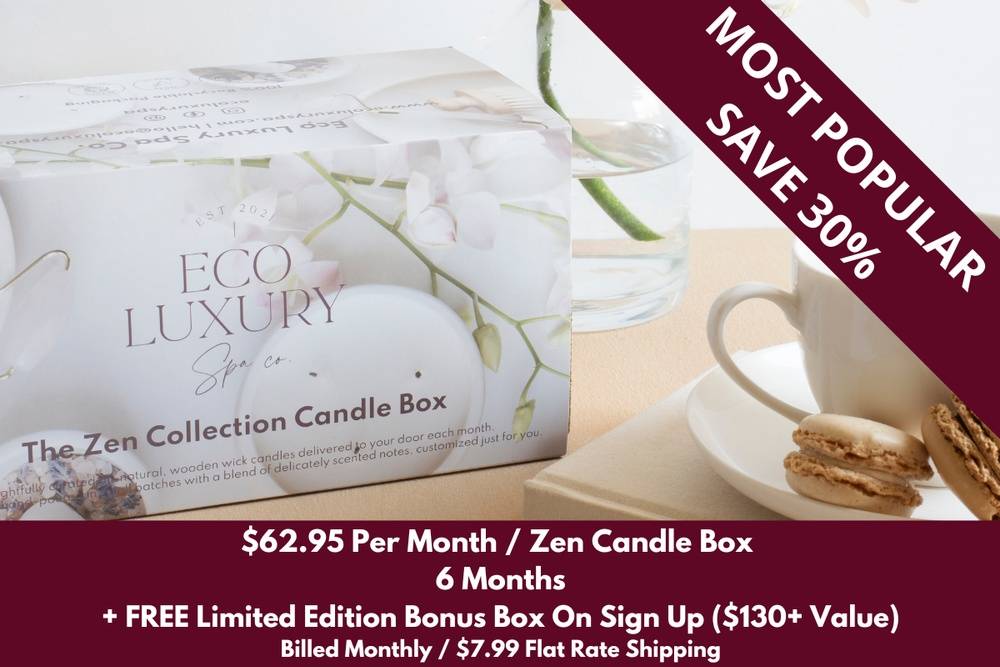 The Zen Collection Candle Box - 6M Commitment Plan