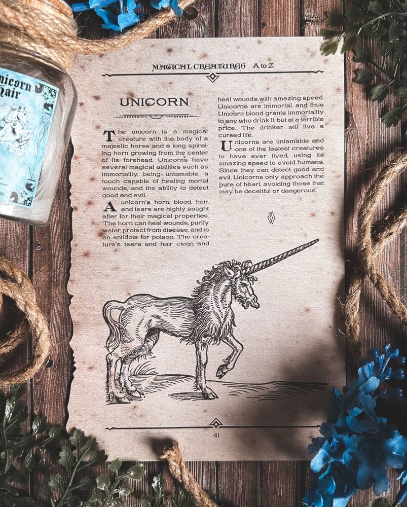 Unicorn Creature Page