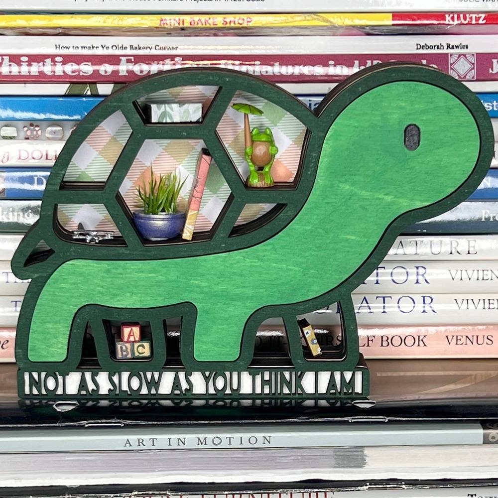 Miniature Bookshelf DIY Kit