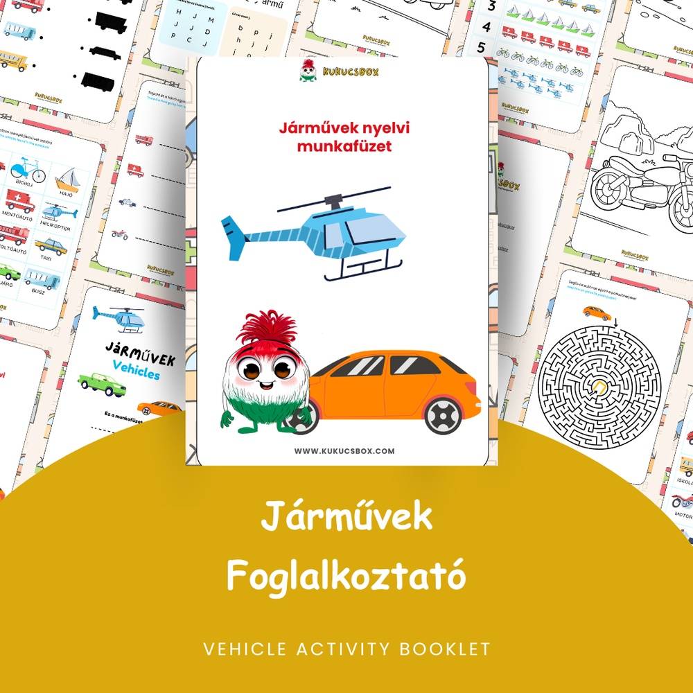 Vehicle Activity Booklet/ Járművek Foglalkoztató