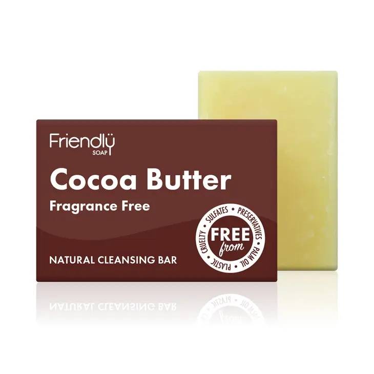Unscented Cocoa Butter Soap Bar - Friendly Soap