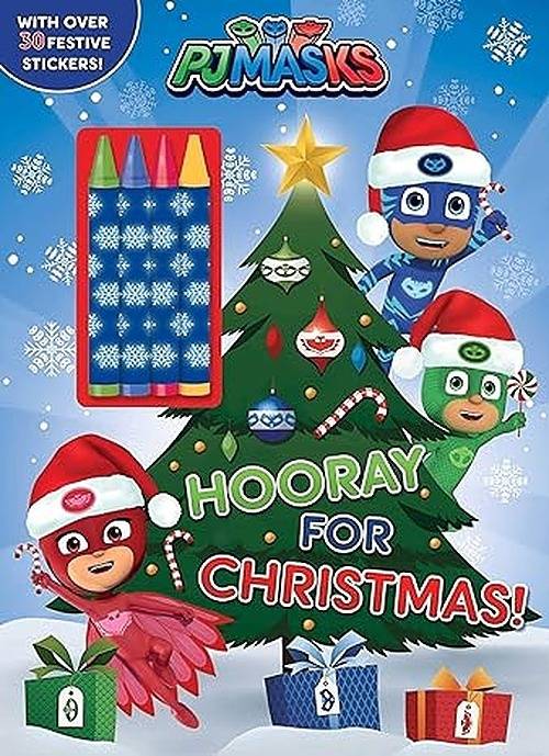 PJ Masks Hooray For Christmas Sticker & Activity Book