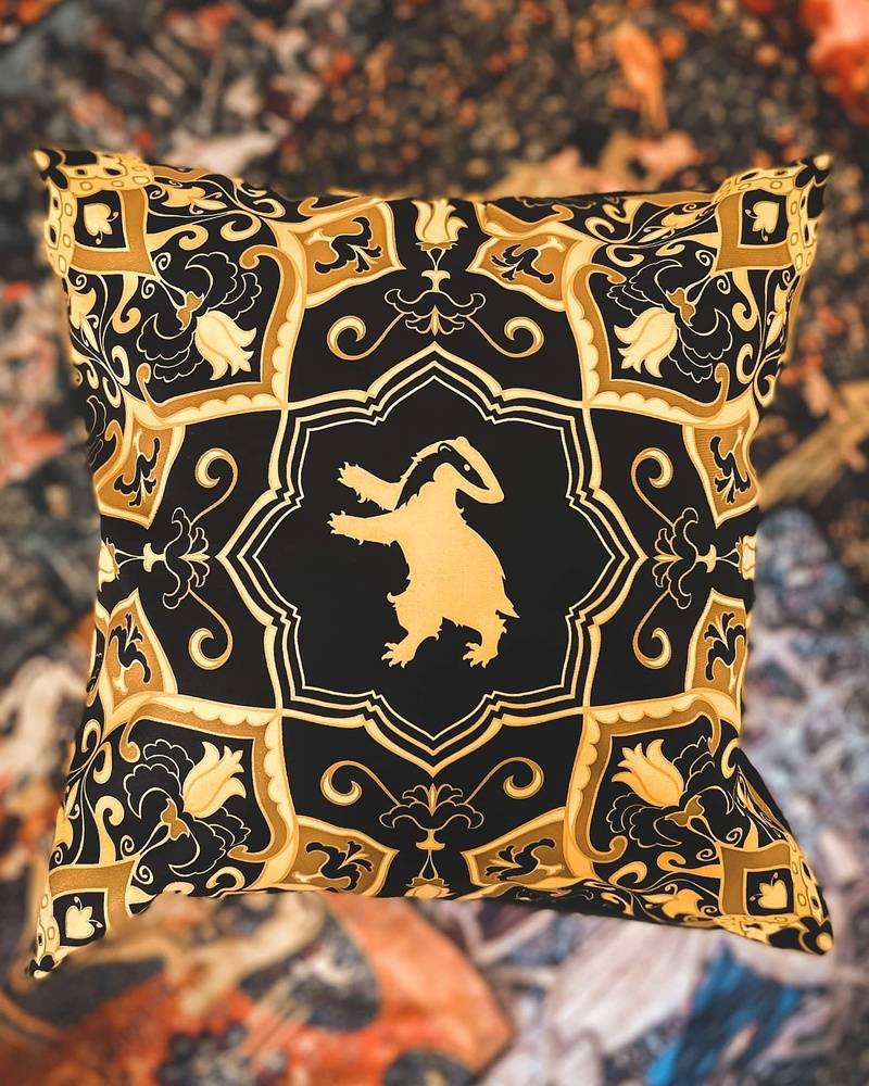 Yellow Common Room Cushion Cover