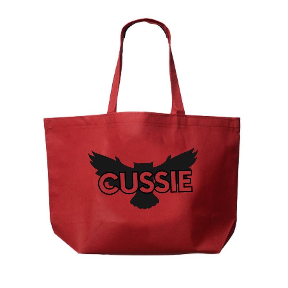 CUSSIE Grocery Tote Bag