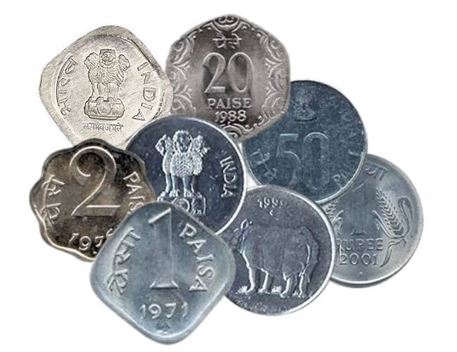 India 8 Coin Set