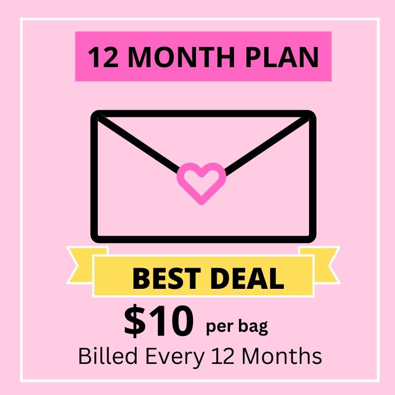 12 Month Pre-Pay Bag
