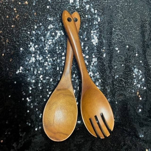 Silver Add On - Acacia Wooden Spoon Set