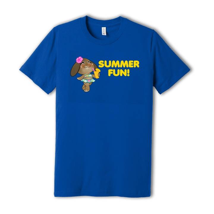 Summer Fun Bunny Shirt