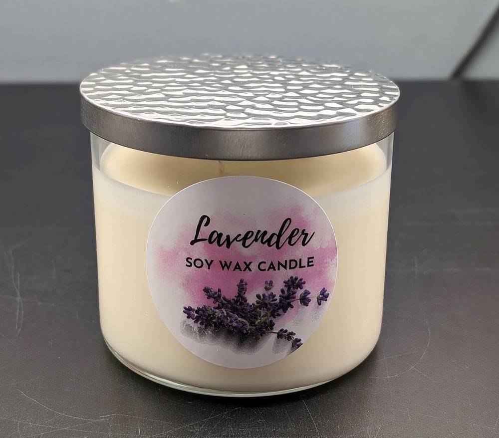 Hand-poured Soy Wax Candle