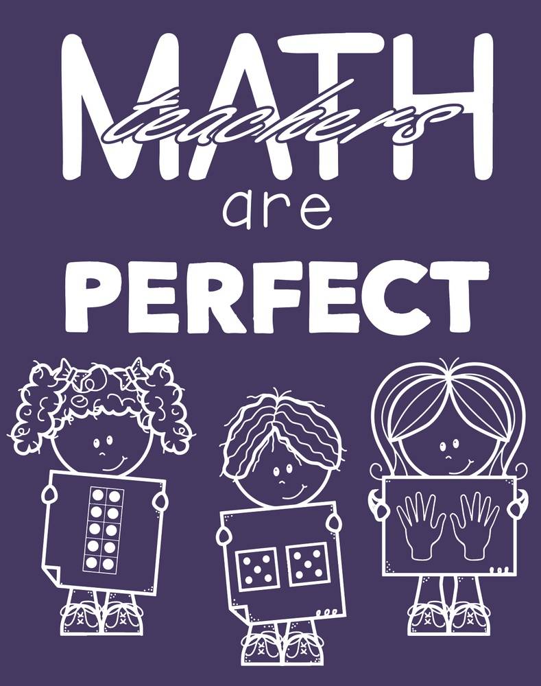 T-Shirt - Math Teachers are Perfect Tens