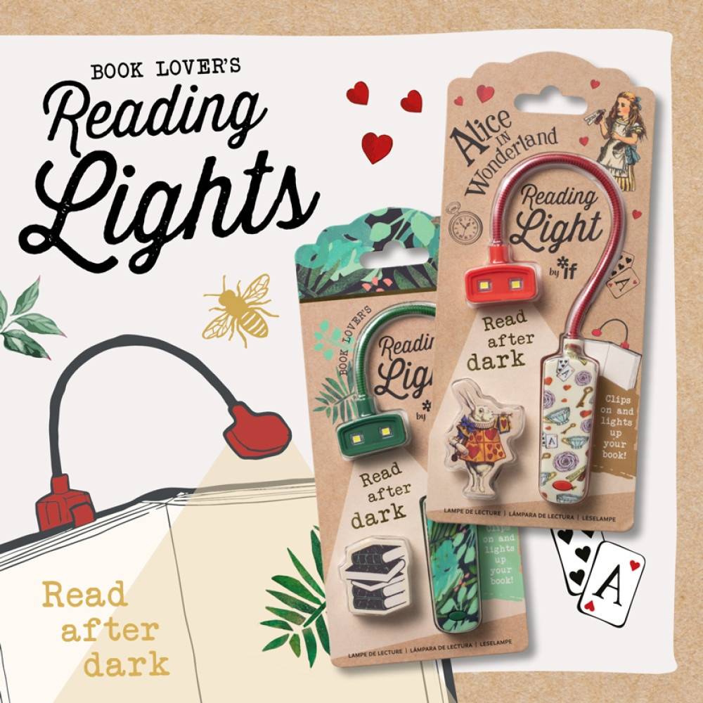 Book Lover's Reading Light -Botanical