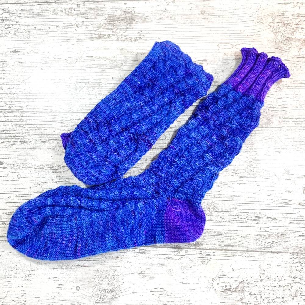 Aspen Twist Sock Pattern