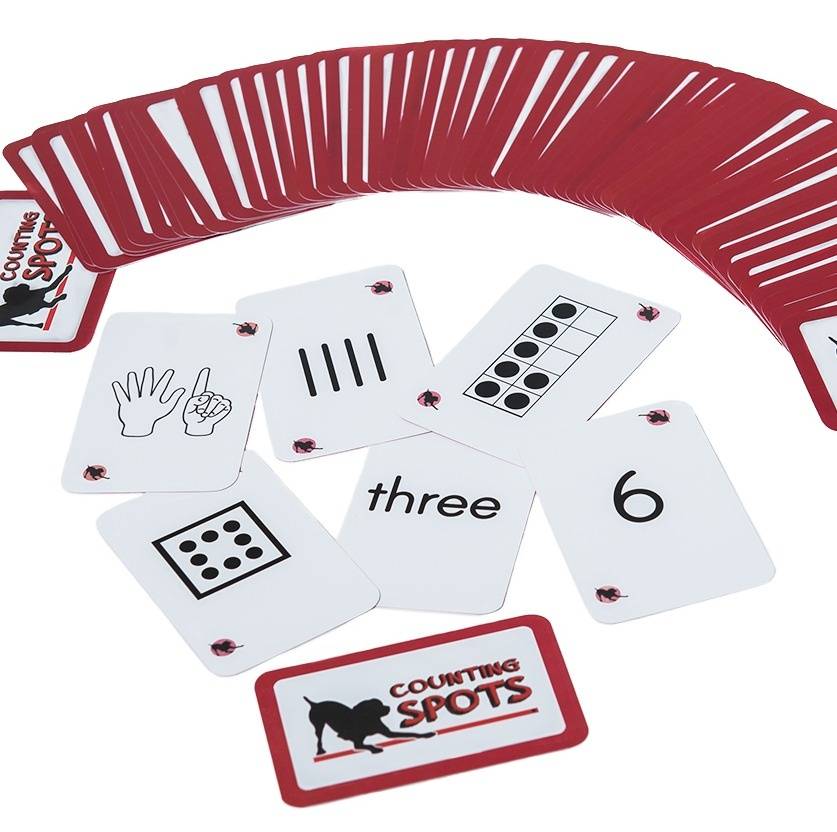 Subitizing/Structuring Playing Cards 0-10