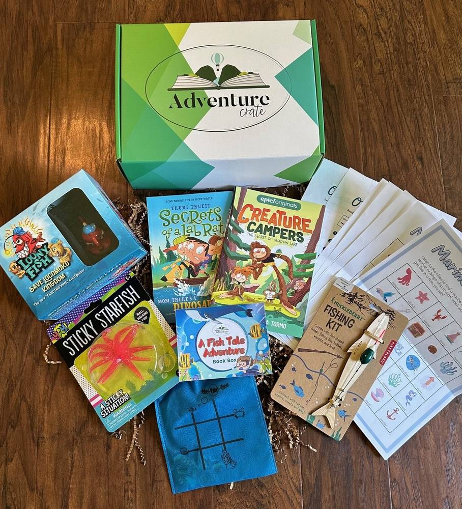 A Fish Tale Adventure Kids Book Box